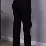 PANTALON BAGGY CARGO TAFETA MUJER